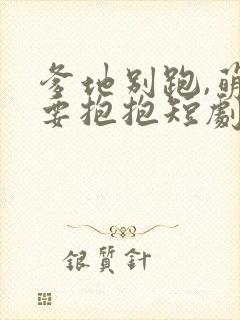 爹地别跑,萌宝要抱抱短剧