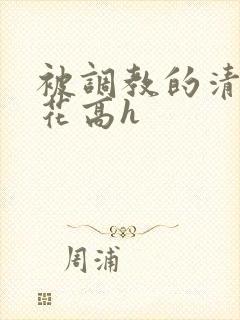 被调教的清纯校花高h