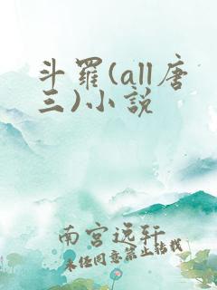 斗罗(all唐三)小说