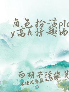 角色扮演play高h情趣内衣