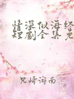 情深似海终成空短剧全集免费观看