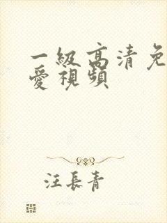 一级高清免费爱爱视频