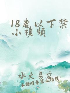 18岁以下禁看小视频