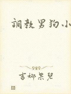 调教男狗小说