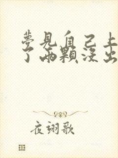 梦见自己上牙掉了两颗没出血