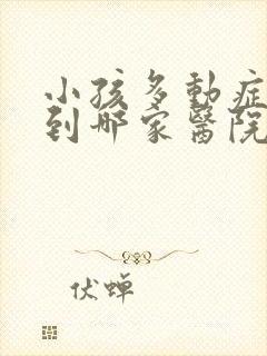 小孩多动症治疗到哪家医院