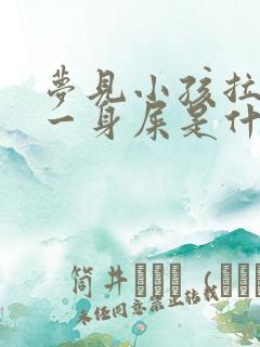 梦见小孩拉自己一身屎是什么预兆