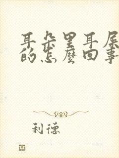 耳朵里耳屎臭臭的怎么回事儿