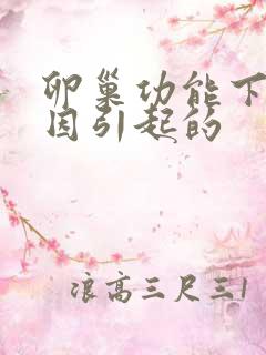 卵巢功能下降原因引起的