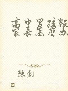 高中男孩叛逆期家长怎么办