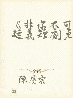 《非你不可》赵廷义短剧免费观看