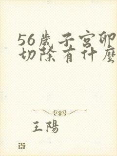 56岁子宫卵巢切除有什么影响