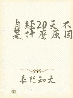 月经20天不停是什么原因