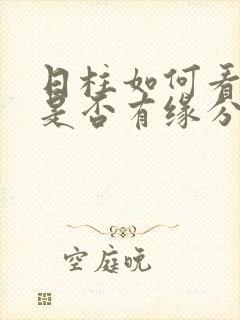 日柱如何看夫妻是否有缘分