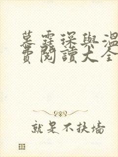 慕霆琛与温言免费阅读大全