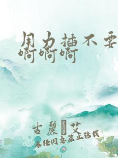 用力插不要停啊啊啊啊