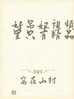 好吊妞视频在这里只有精品