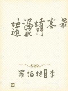 地漏堵塞最快疏通窍门