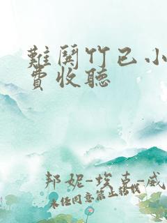 难哄竹已小说免费收听