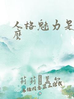 人格魅力是指什么