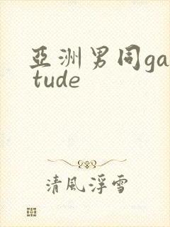 亚洲男同gay tude