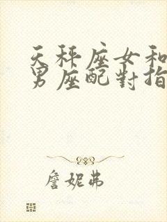 天秤座女和处女男座配对指数