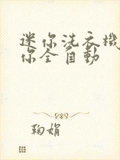 迷你洗衣机 迷你全自动