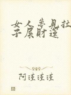 女人梦见拉裤兜子屎财运