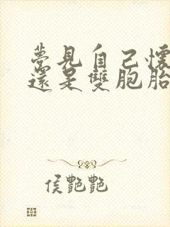 梦见自己怀孕了还是双胞胎啥意思