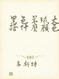 黑色羊绒大衣内搭什么颜色好看