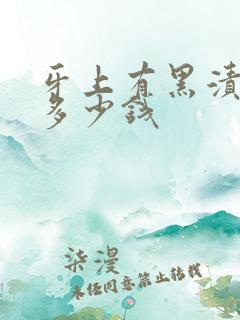 牙上有黑渍去除多少钱