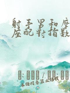 射手男和摩羯女座配对指数