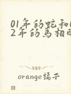 01年的蛇和02年的马相配