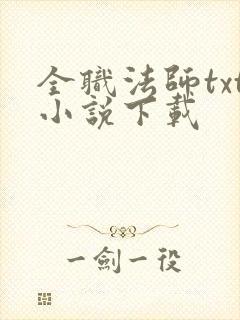 全职法师txt小说下载