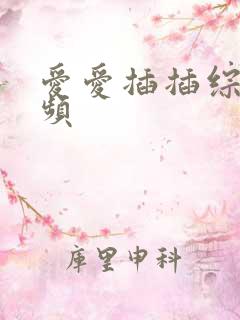 爱爱插插综合视频