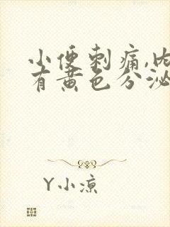 小便刺痛,内裤有黄色分泌物