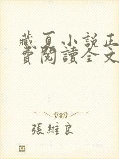 藏夏小说正版免费阅读全文无弹窗