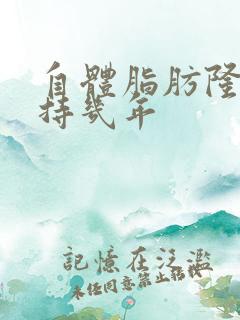 自体脂肪隆胸保持几年