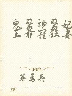 鬼医神医妃腹黑王爷宠狂妻手