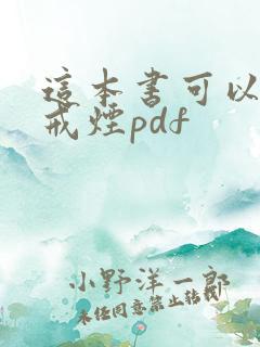 这本书可以让你戒烟pdf