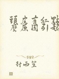 头皮有红点是什么原因引起的