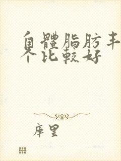 自体脂肪丰胸那个比较好