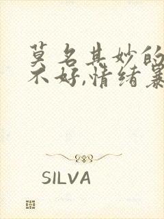 莫名其妙的心情不好,情绪暴躁