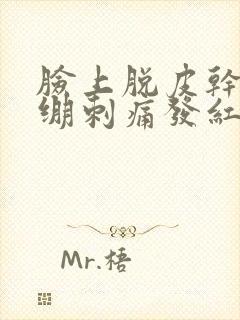 脸上脱皮干燥紧绷刺痛发红痒