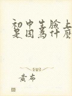 初中生脸上长斑是因为什么原因引起的