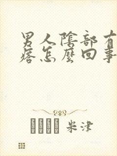 男人阴部有个疙瘩怎么回事