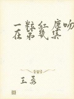 一粒红尘吻戏都在第几集