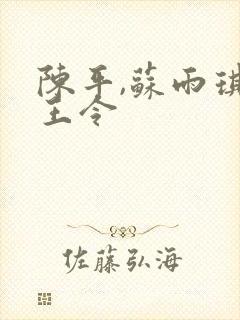 陈平,苏雨琪龙王令