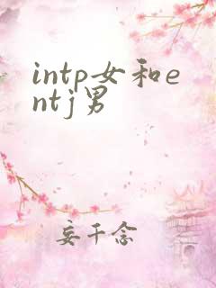 intp女和entj男