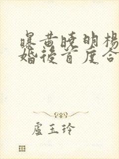 曝黄晓明杨颖离婚后首度合体